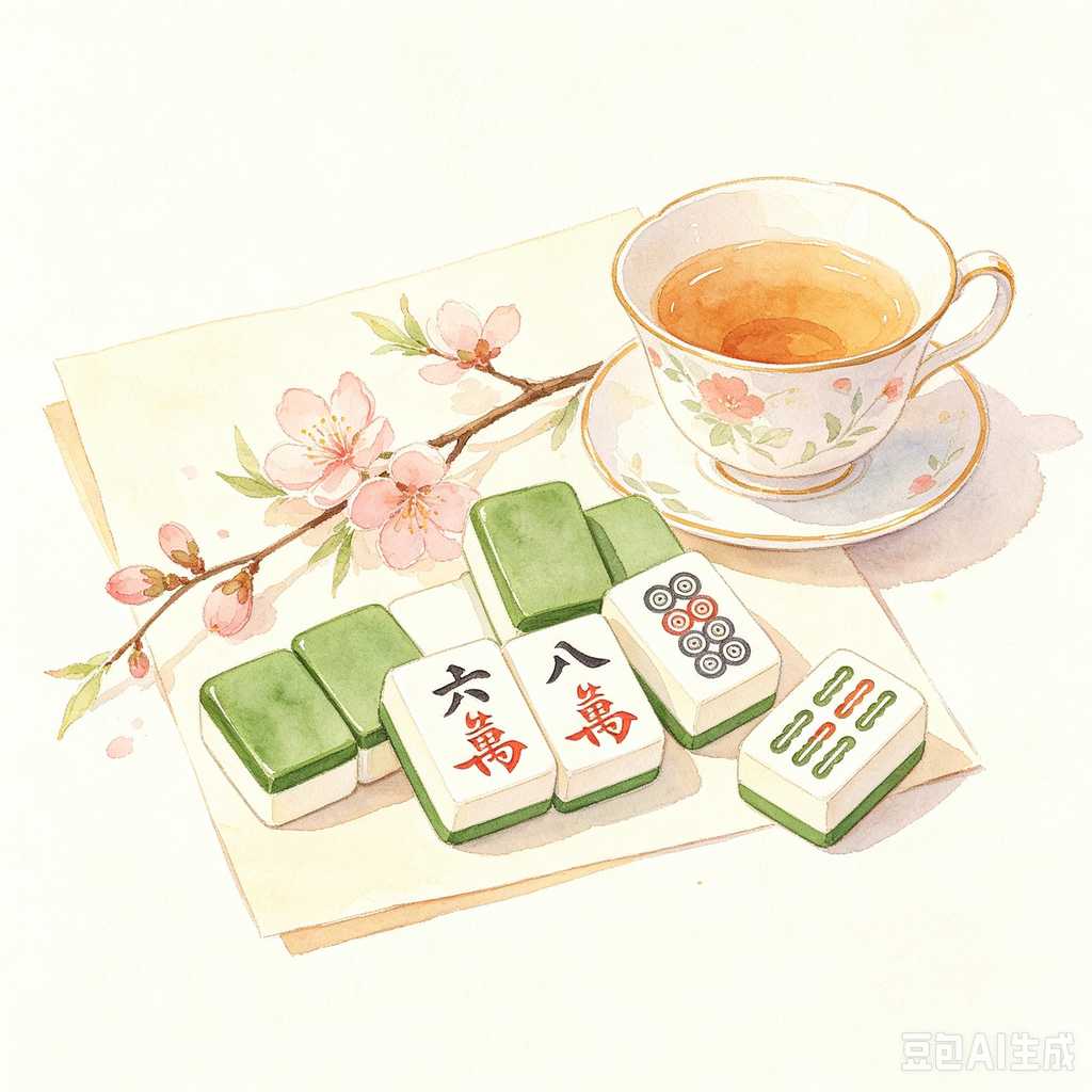 premium mahjong accessory set