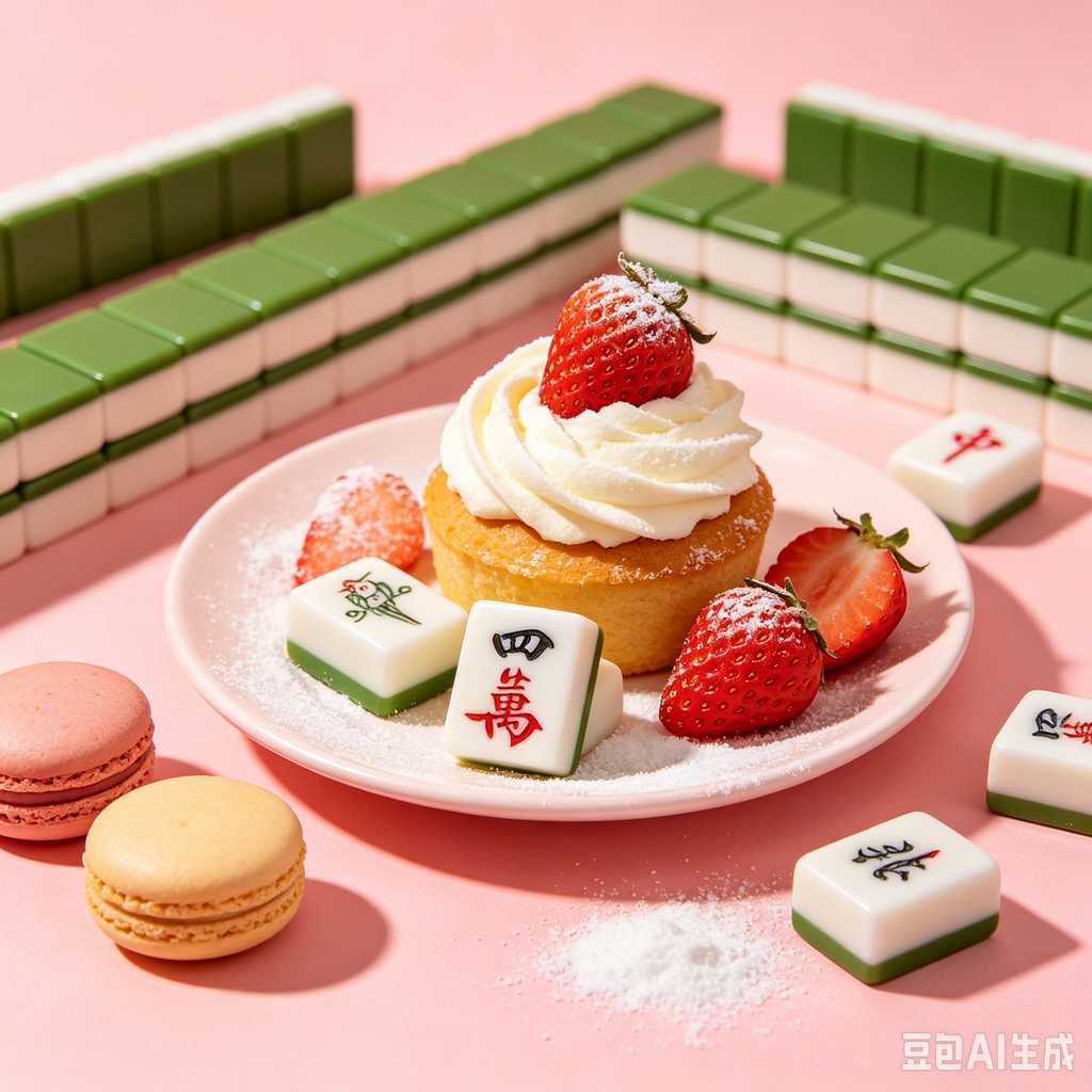 bright print mahjong tiles