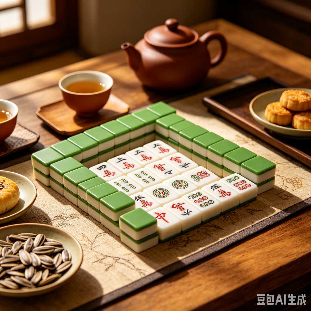 silver trim mahjong tiles