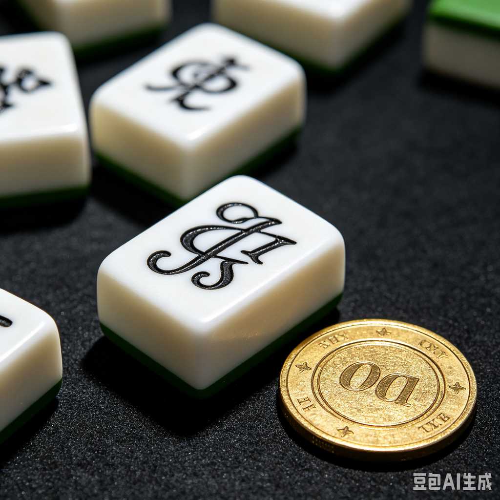 custom logo printed mahjong tiles